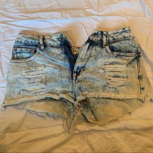 Bullhead Acid Wash High Rise Short